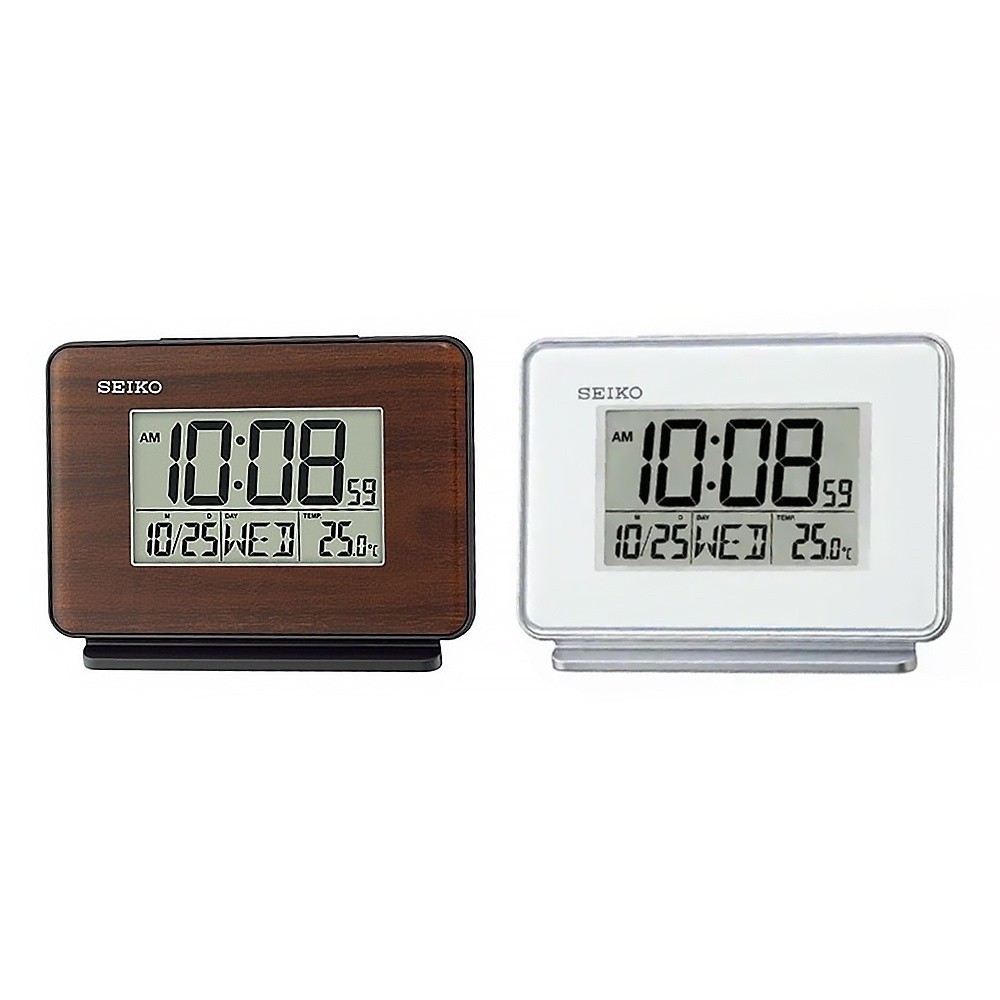 นาฬิกาปลุก SEIKO นาฬิกาปลุก ตั้งโต๊ะ รุ่น QHL068,QHL068B,QHL068W