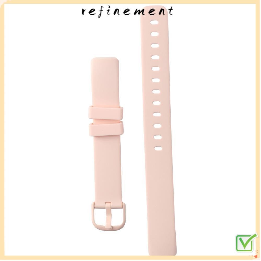Refinement สายนาฬิกาข้อมือ แบบนิ่ม สําหรับ Fitbit Luxe