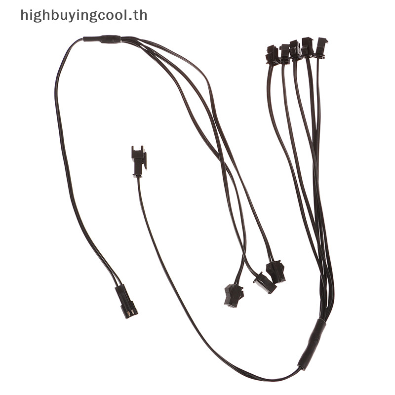 Hcth Way Splitter Connectors One Inverter Connect Connector Cable สําหรับ EL Wire Neon Light HOT