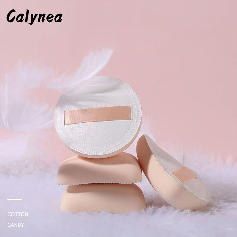 CALYNEA พัฟคุชชั่น พัฟรองพื้น พัฟคอนซีลเลอร์ พัฟแบบเปียกและแห้ง พัฟหนานุ่มคุณภาพดี ไม่กินเนื้อรองพื้น
