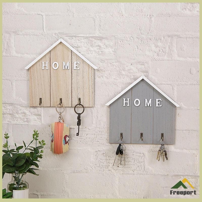 [Szgqmyyx1] ที่วางกุญแจแขวนชั้นเก็บของติดผนังออแกไนเซอร์สําหรับทางเข้าบ้าน