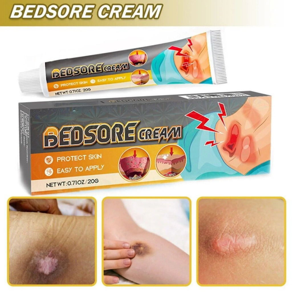 Bedsore Treatment ครีมความดันเจ็บ Ulcer Skin Rot Necrotic Repair Ointment Bed Sore Wound Healing Decubitus Feet Care ของ