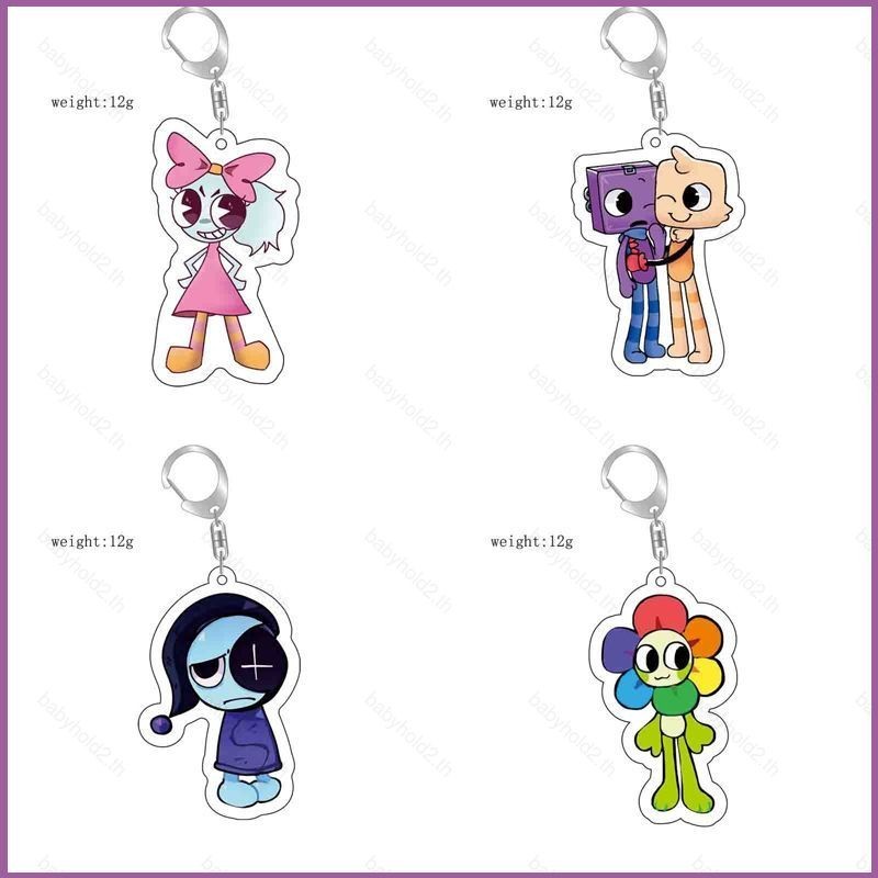 Yb Dandys World Plush Scraps พวงกุญแจอะคริลิค จี้ห้อยกระเป๋า ทุกอย่างคือ HAPPY in Roblox