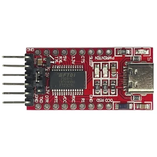AA106 (Mini/Type C USB) โมดูลแปลงสัญญาณ FT232RL FTDI USB To Serial Adapter Module USB TO TTL Serial Download Cable Fo...