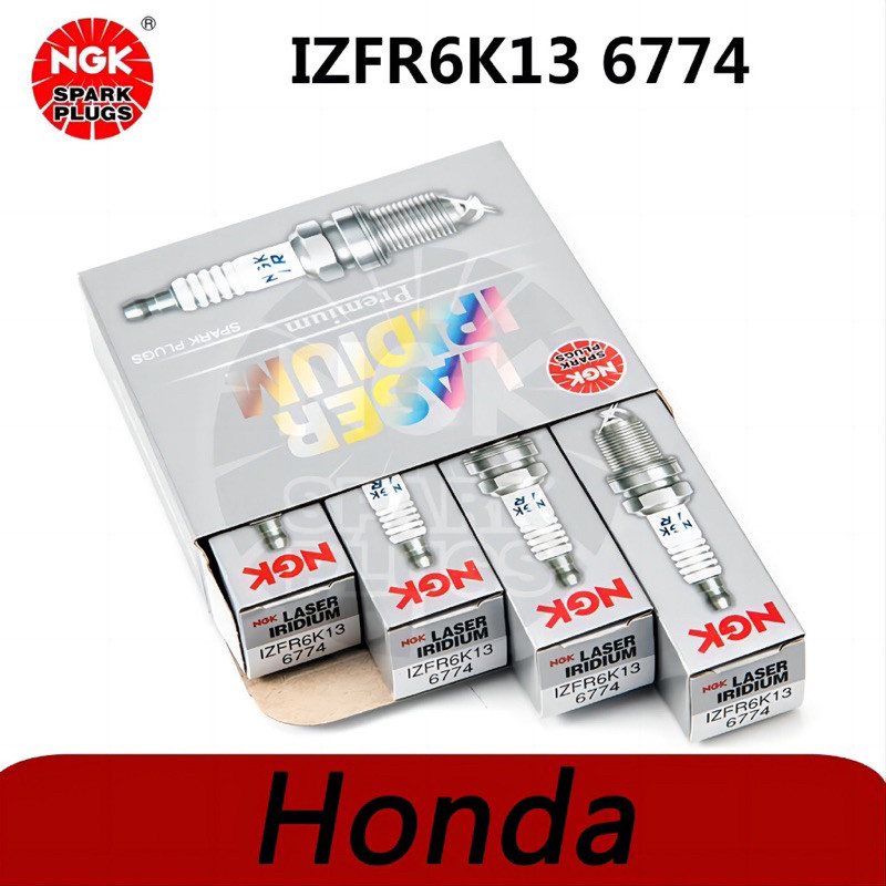 สายหัวเทียน หัวเทียน NGK IRIDIUM IZFR6K-13 Honda Freed ’08 , Honda New City Jazz '09，Honda Accord PA