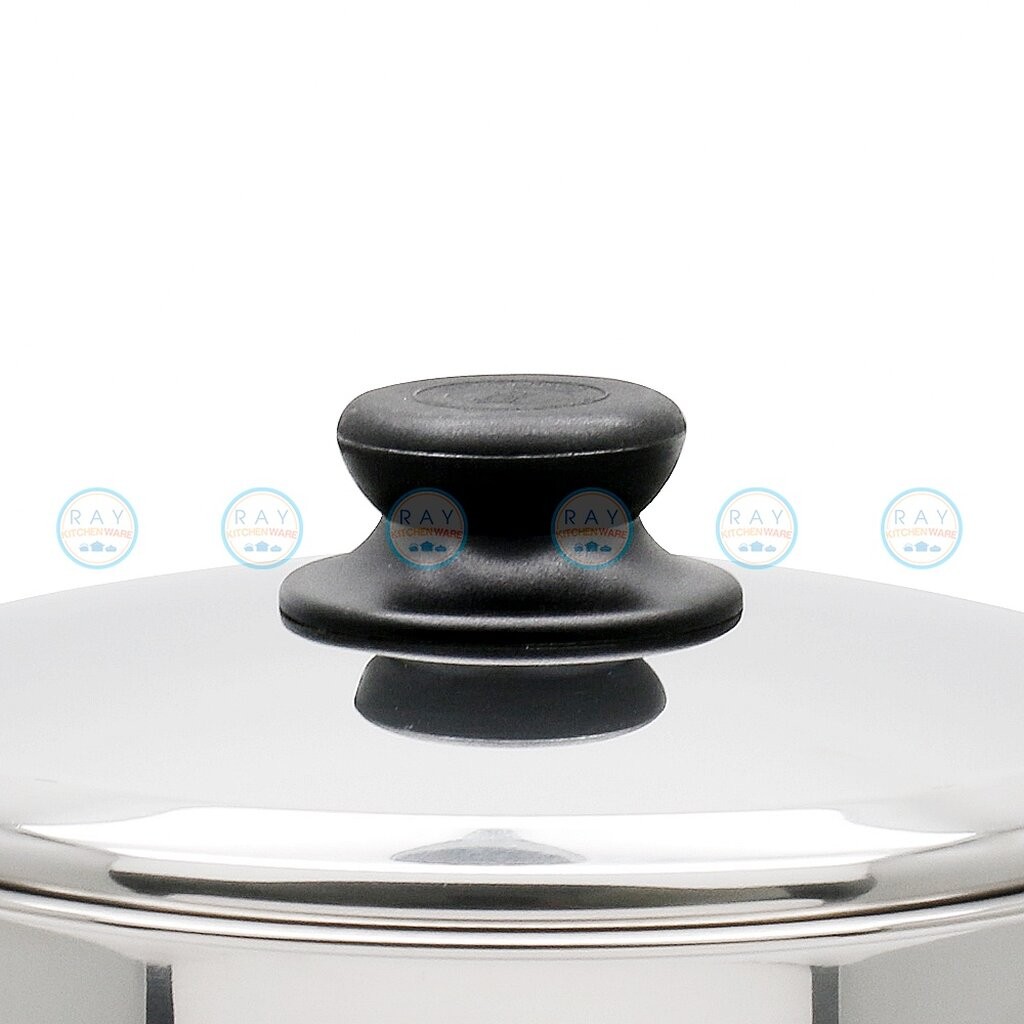 Zebra หม้อหุงต้ม Tiger 16,18,20,22,24 ซม สแตนเลส หัวม้าลาย หม้อด้ามทำอาหาร หม้อสองหู - รูปที่ 2