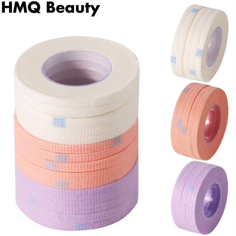 Micropore Lashes Tape Eyelash Extension Tapes กว้าง 4 มม.Breathable Easy To Tear Eyelashes อุปกรณ์เสริมเครื่องมือแต่งหน้า
