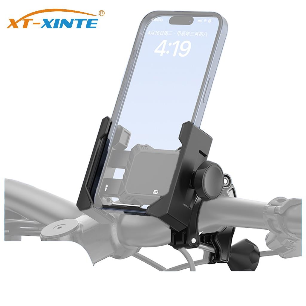 XT-XINTE ที่วางโทรศัพท์จักรยาน 360° หมุนสําหรับที่วางโทรศัพท์จักรยานที่ยึดแฮนด์จักรยานไฟฟ้า