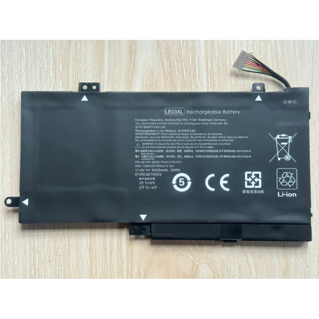 LE03XL แล็ปท็อป Battery For HP Envy x360 HSTNN-PB6M HSTNN-UB60 HSTNN-UB6O HSTNN-YB5Q TPN-W113 TPN-W1