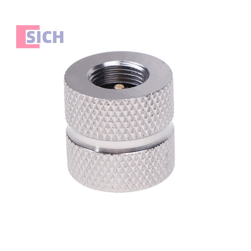 [Sich] Outdoor Camping Butane เตาแก๊สเติมอะแดปเตอร์ตลับหมึกหัวฉีดแก๊สประเภทขวดตลับหมึกสกรูประเภทวาล์วกระป๋องเชื่อมต่อใหม่ - รูปที่ 5