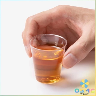 MIC 50ml/30ml แก้วน้ําพลาสติกใส ขนาดเล็ก แบบใช้แล้วทิ้ง 50 ชิ้น แก้วเปค Plastic cup