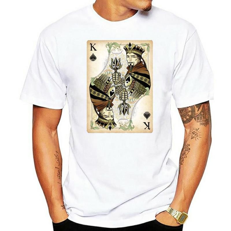 การ์ดเกม King Tumblr Blogger เสื้อยืดเสื้อกั๊กผู้ชายผู้ชาย Unisex 1503