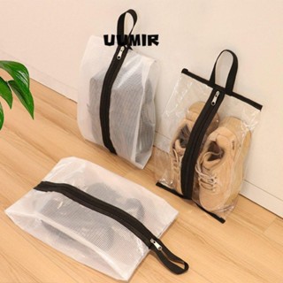 UUMIR กระเป๋าเก็บรองเท้า, ที่เก็บรองเท้าแบบใส พีวีซี, แบบพกพ…