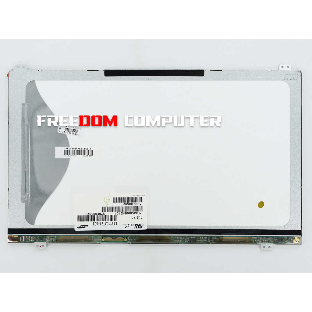 จอโน๊ตบุ๊ค SAMSUNG NP300E4Z NP300E4X NP300V4Z NP300V4X (LTN140AT21)(แกะเทียบตามรูปก่อนสั่ง)