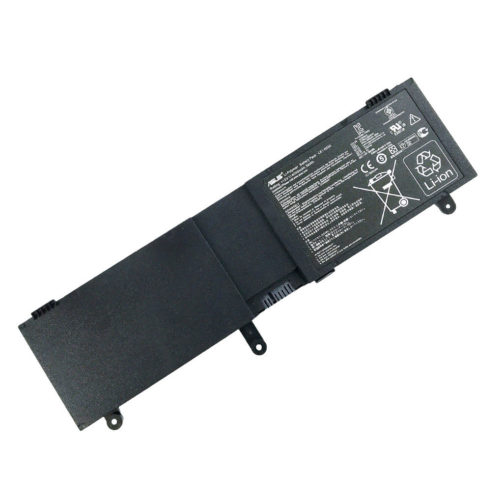 แบตเตอรี่โน๊ตบุ๊ค (แท้) C41-N550 Asus N550 N550J N550JA N550JV N550JK N550X47JV BATTERY NOTEBOOK