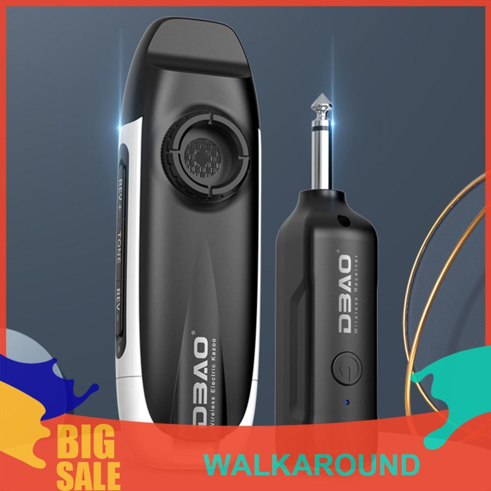 Electric Smart Kazoo พร้อมตัวรับสัญญาณ ชาร์จ USB ปรับโทนไร้สาย Kazoo [walkaround.th]