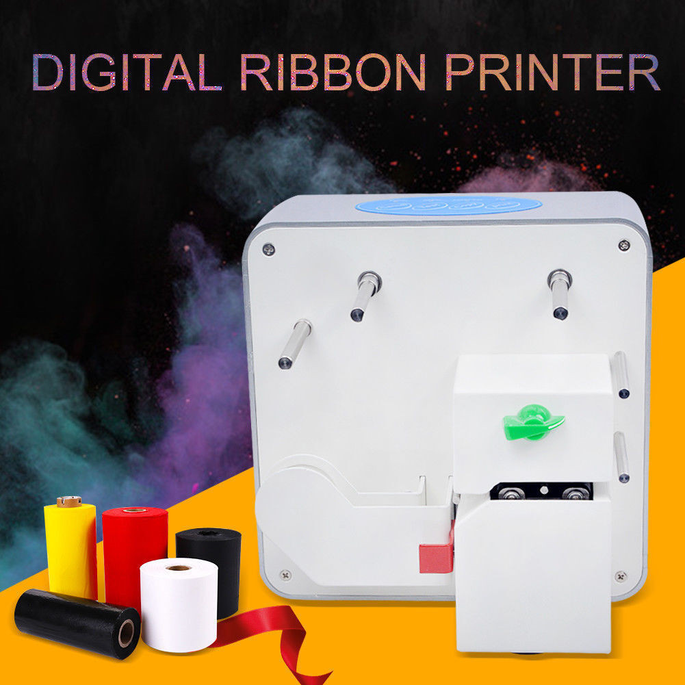 1-32mm Digital Mini Ribbon Printer/Digital Satin Ribbon Printing Machine