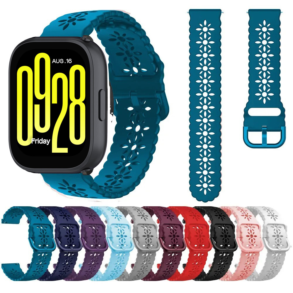 Watchband สําหรับ Xiaomi Redmi Watch 5 Active SmartWatch สายคล้องกีฬาซิลิโคนสายรัดข้อมือสําหรับ Redmi Watch 5 Lite Active สร้อยข้อมือ