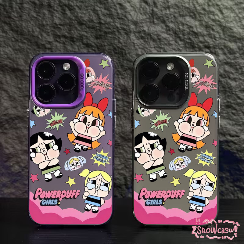 ซีซั่นสุดฮาของ Powerpuff Girls เคสSamsung A15 A04s A05s A03 A13 A03s A05 A32 A14 A03 A11 A12 A54 A34 A30s A53 A24 A55