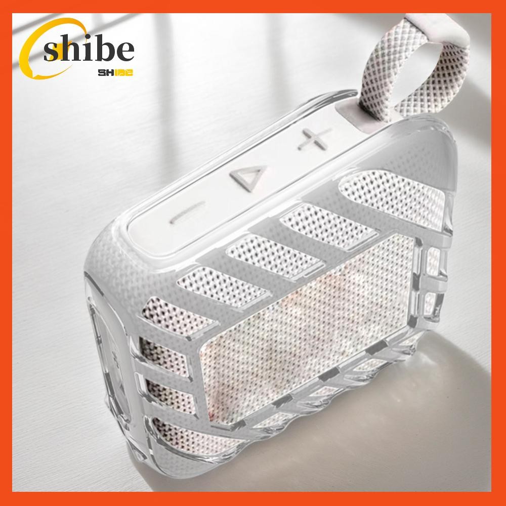[shibell01.th] Tpu Cover Case Anti-Drop กระเป๋าถือกันกระแทกสําหรับ JBL Go 4 ลําโพงพกพา