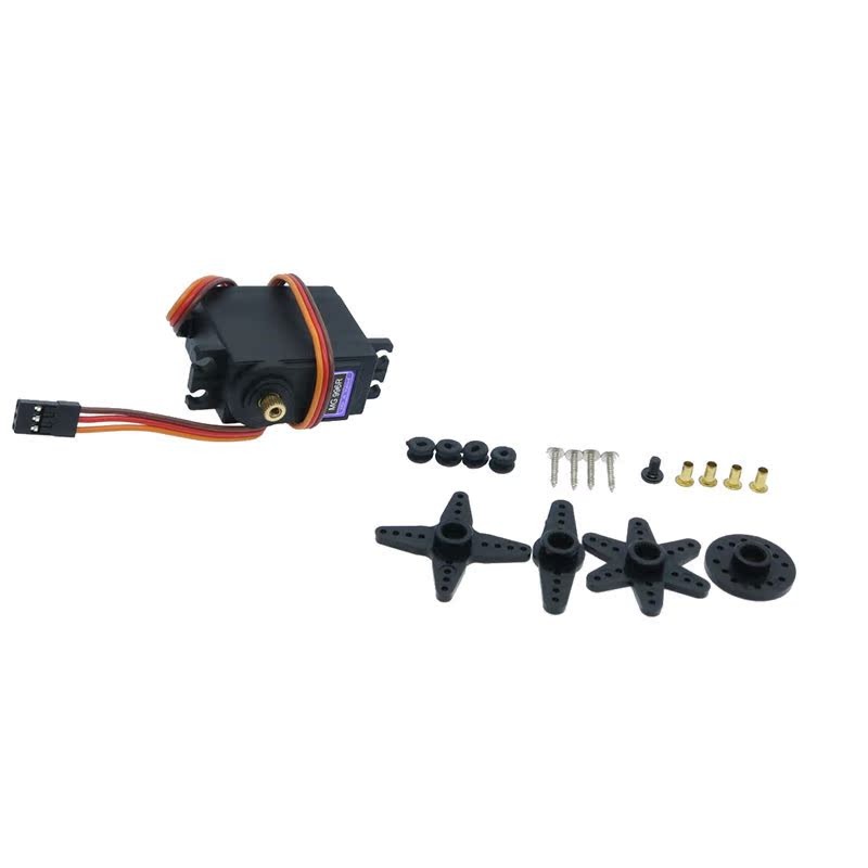 MG996R MG996 เกียร์โลหะ RC Servo รถ RC ความเร็วสูงและแรงบิด 1/8