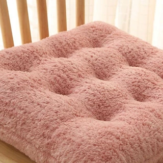 เบาะรองนั่งเก้าอี้ 40x40cm แบบหนา นุ่มสบาย ใช้พิงหลังได้ สําหรับตกแต่งบ้าน