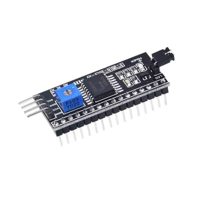 อินเทอร์เฟซ IIC I2C LCD1602 อะแดปเตอร์บอร์ดฟังก์ชั่นห้องสมุดรุ่นอะแดปเตอร์ LCD2004