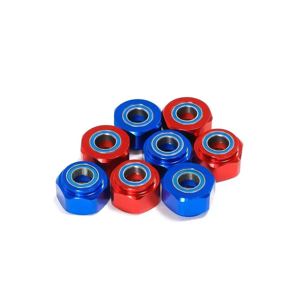 2pcs โลหะด้านหน้า 12 มม.ล้อ Hex Hub อะแดปเตอร์สําหรับ Tamiya DT03 DT-03 1/10 RC รถอะไหล่อัพเกรดอุปกรณ์เสริม