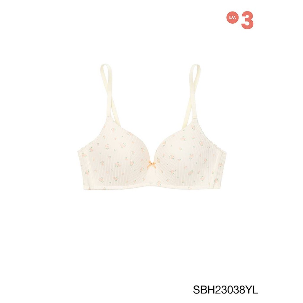Sabina Soft Doomm Level 3 เสื้อชั้นใน ไร้โครง รหัส SBH23038YL - สีเหลืองอ่อน