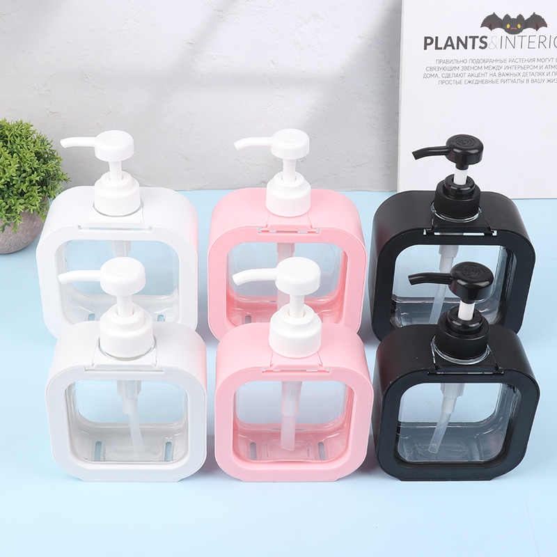 [PE] 300/500ml Kitchen Liquid Soap Dispenser ปั๊มเปล่าขวดแชมพูจานคอนเทนเนอร์สบู่ห้องน้ําเจลอาบน้ําซักรีด Liquid Storage TH