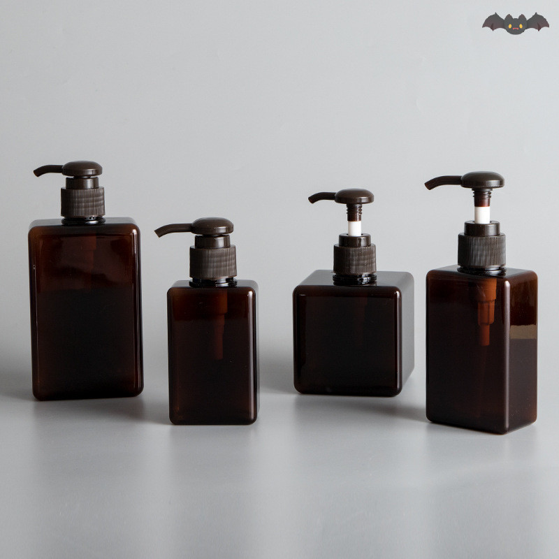[PE] 100-650ml Square Bottle Liquid Soap Whipped Mousse Points Botling แชมพูโลชั่นเจลอาบน้ําปั๊ม Bottlending Soap Dispenser TH