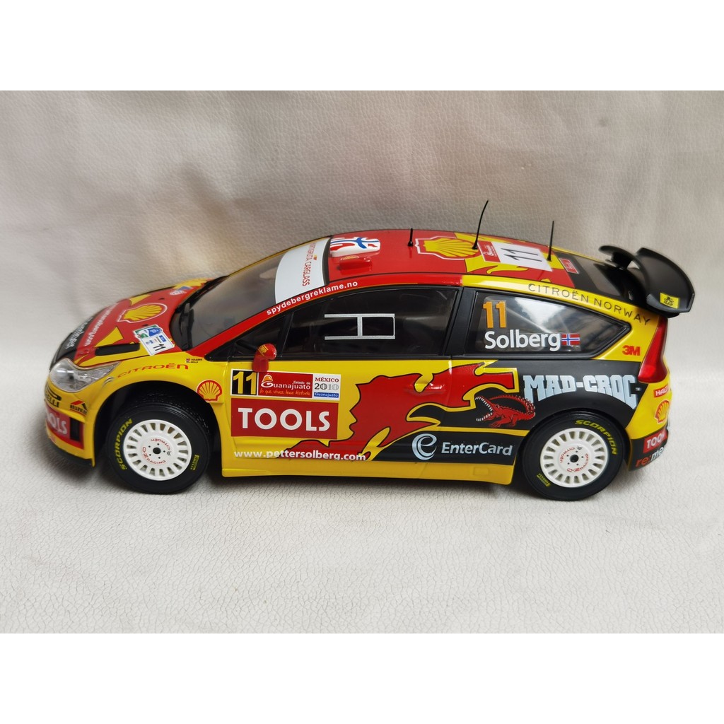 IXO 1/18 CITROEN C4 11 CITROEN Racing Model Alloy Out of Print Car Model-