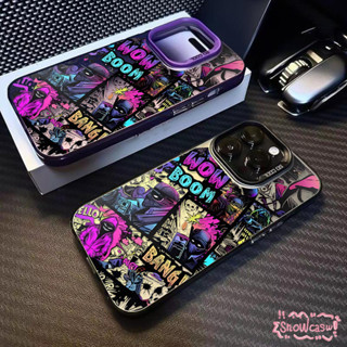 เทรนด์เย็นรูปแบบภาพประกอบมืดสำห เคสVIVO Y12 Y12s Y16 Y27 Y27…