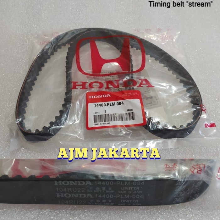 สายพานไทม์มิ่ง honda stream 1.7cc / new civic 2001-2005 original honda