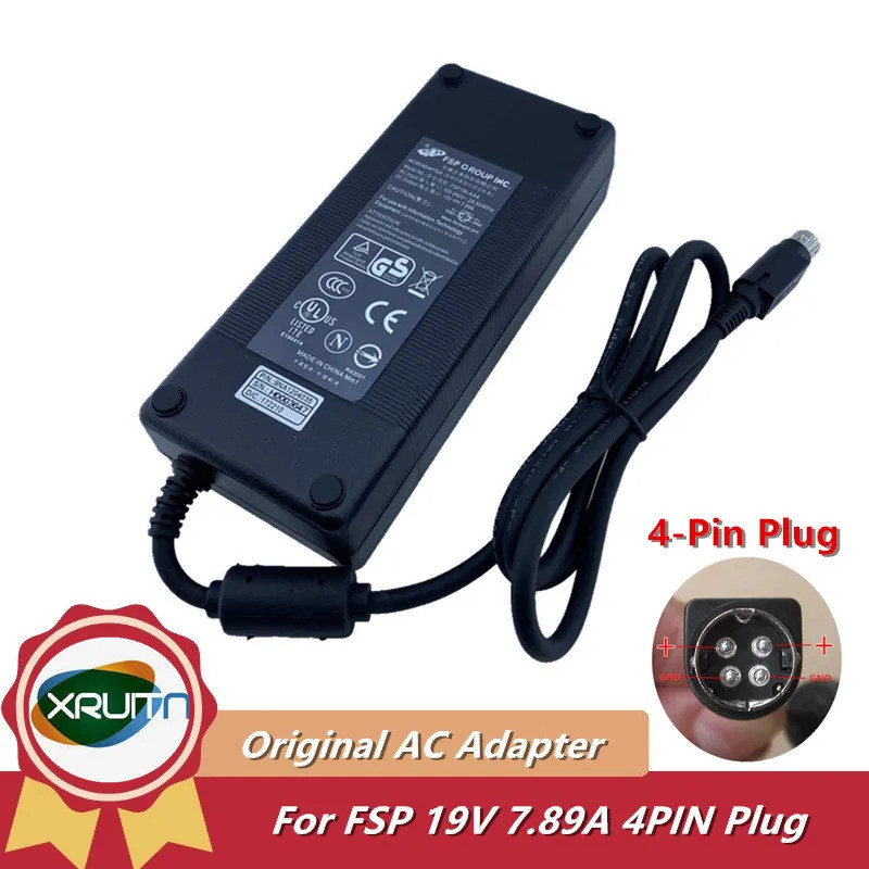 FSP 19V 7.89A 150W 4PIN FSP150-AAA AC Power Supply Adapter สําหรับ TOBII TX300 GETAC X500 FSP150-ABA