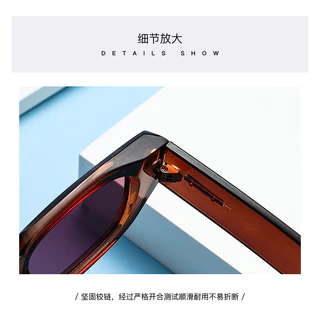 New advanced uv400 European and American retro small frame personality sunshade sunglasses for men and women