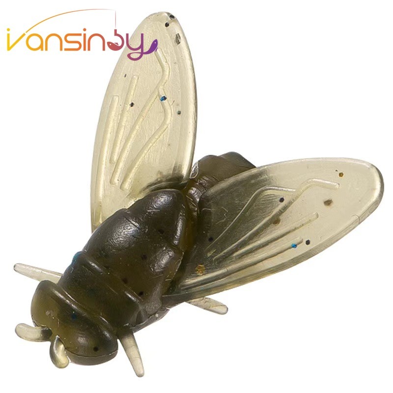 10 ชิ้น Fly Fishing Lure Fly Fishing แมลงวันเปียกแห้งตกปลา Lure ตกปลา Spinner สําหรับ Bass Sunfish