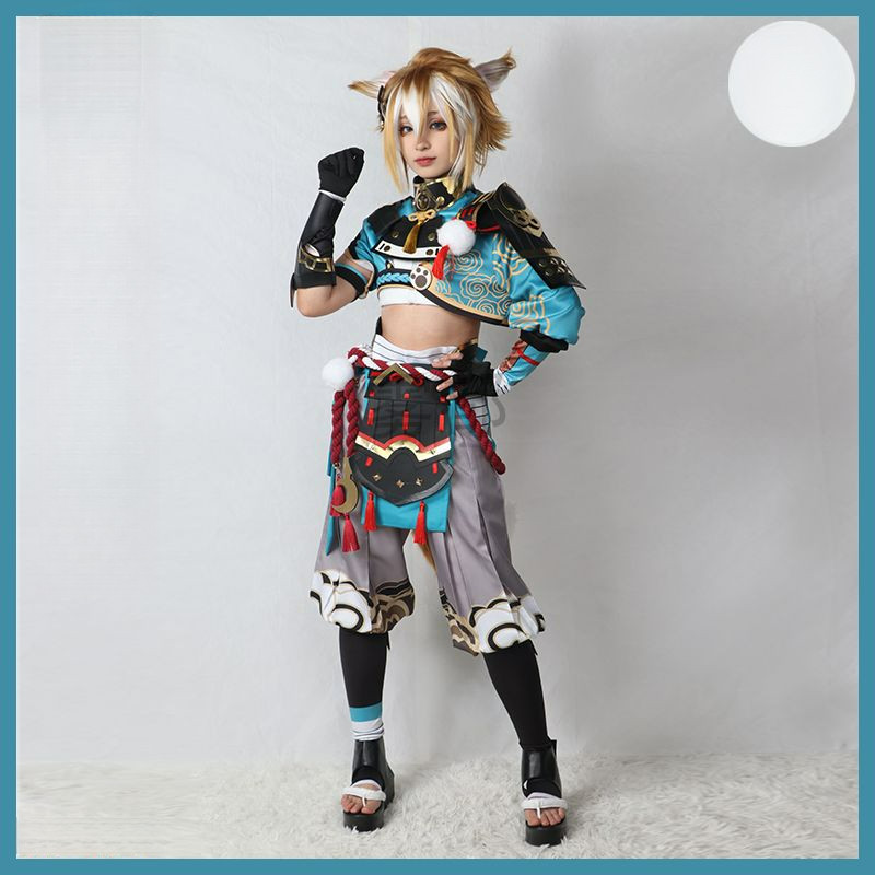 🍀Genshin Impact Gorou  Cosplay costume animal ear anime game set
