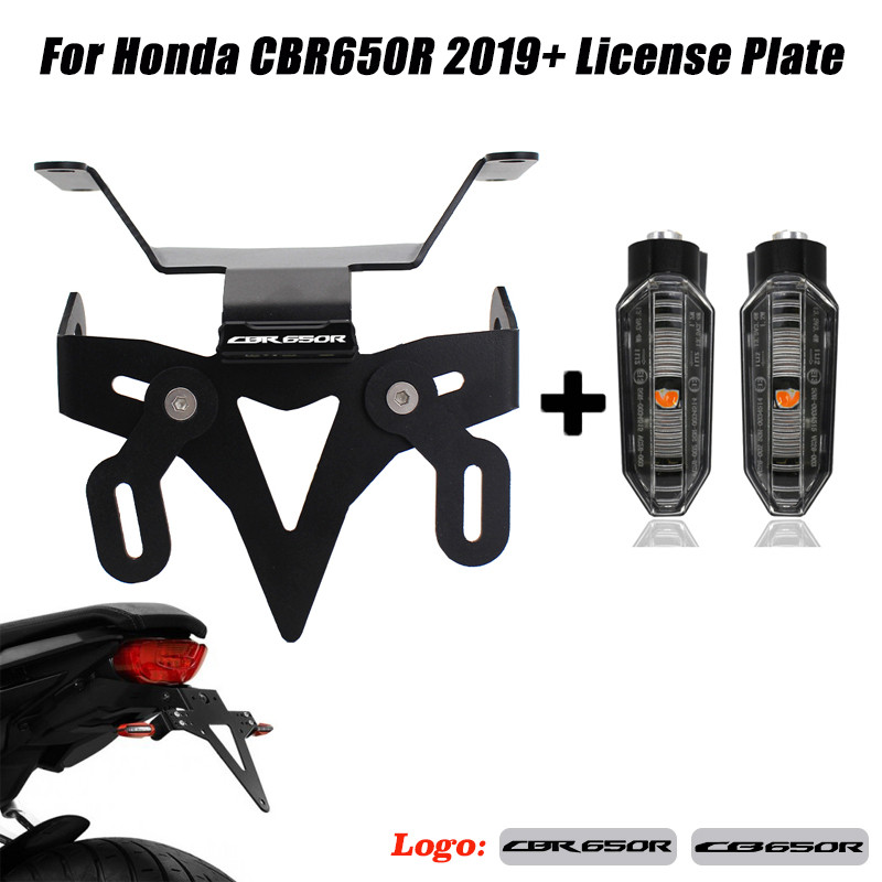 ขาย!! ใหม่สําหรับhonda CB650R CBR650R CB CBR 650R 650 2019 2020 อุปกรณ์เสริมรถจักรยานยนต์หางTidy Fenderใบอนุญาตผู้ถือแผ่น