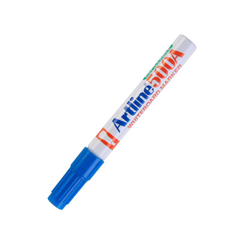 Artline ปากกาไวท์บอร์ด น้ำเงิน (แพ็ค12ด้าม) EK-500A