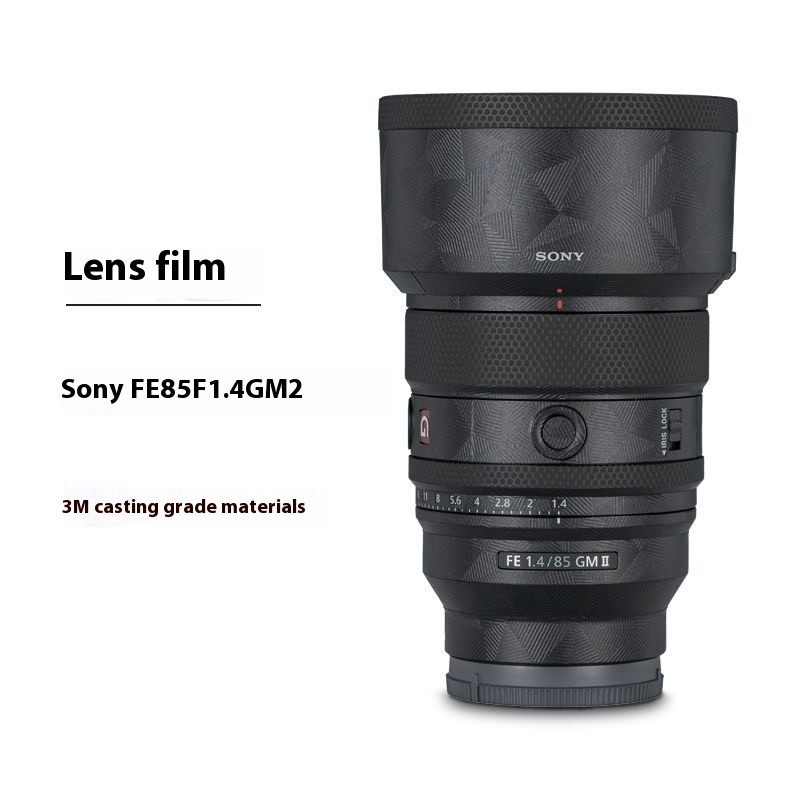 เหมาะสําหรับ Sony 85F1.4 G2 ฟิล์มป้องกันเลนส์ 85-1.4 สติ๊กเกอร์ฝ้ารุ่นที่สอง 3M FE85