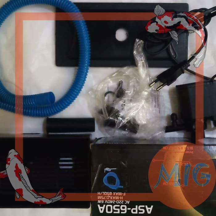 AQURA ASP 650 A 5 IN 1 LOW WATT กรองด้านบนตู้ปลา