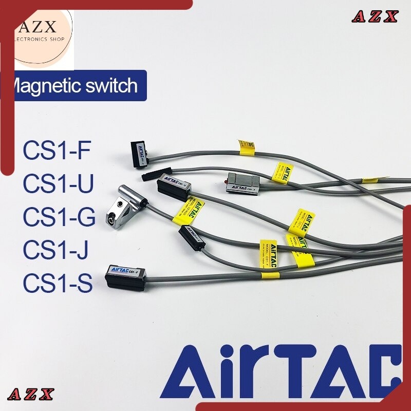 พร้อมส่ง! Airtac Cs1-F Cs1-U Cs1-G Cs1-J Cs1-S อุปกรณ์เซ็นเซอร์สวิตช์มีไฟ Led แสดงสถานะ ส่งของทุกวัน