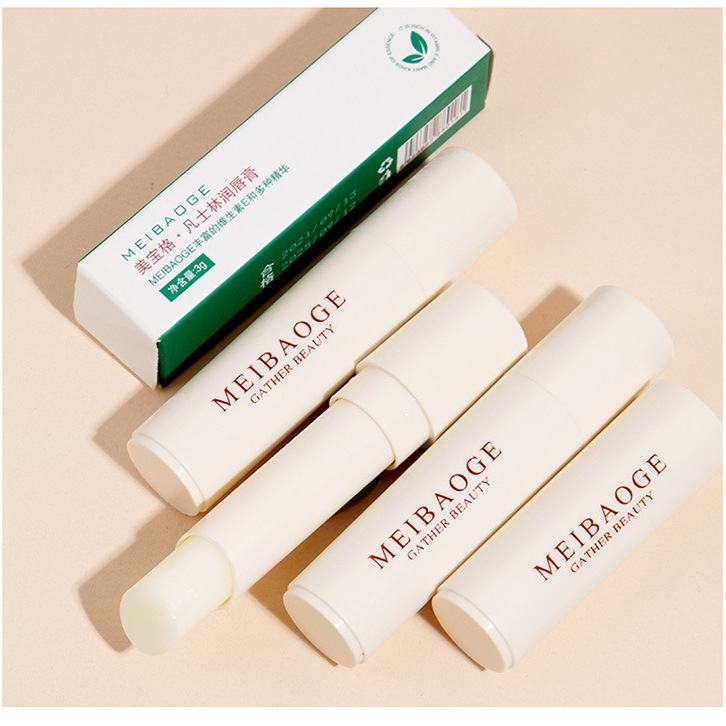 XINPIN*MEBO Gefan Shilin Lip Balm Nourishing and Hydrating Moist Lipstick Lip Care Not Easy to Crack