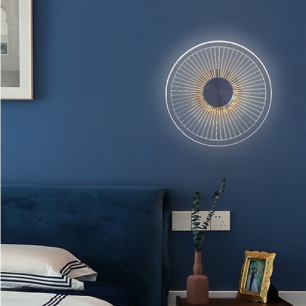 pw639shop EILON โคมไฟติดผนังทรงวินเทจ 4W 4000K รุ่น YBD-30 แสงคูลไวท์ สีใส