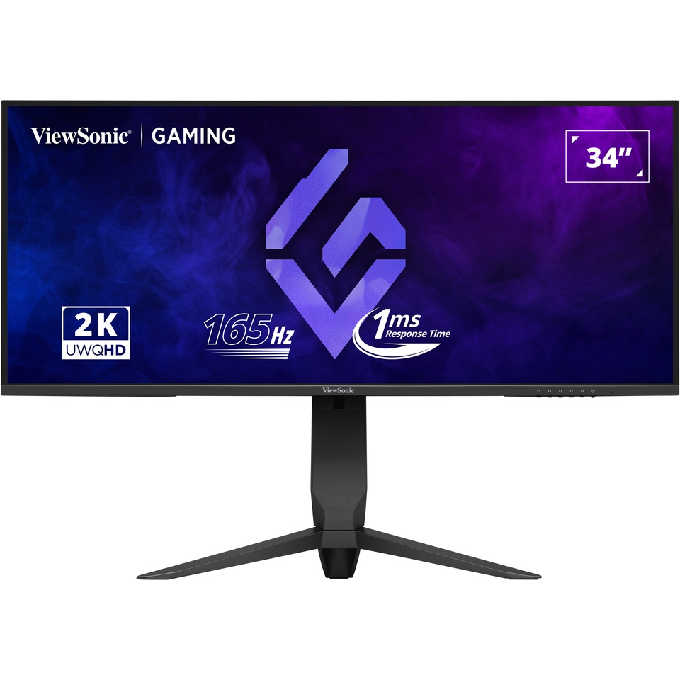 Gaming Monitor ViewSonic VX3480-2K-PRO 34" VA WQHD 21:9 / 165Hz, 1ms, AMD FreeSync / HDMI, DP