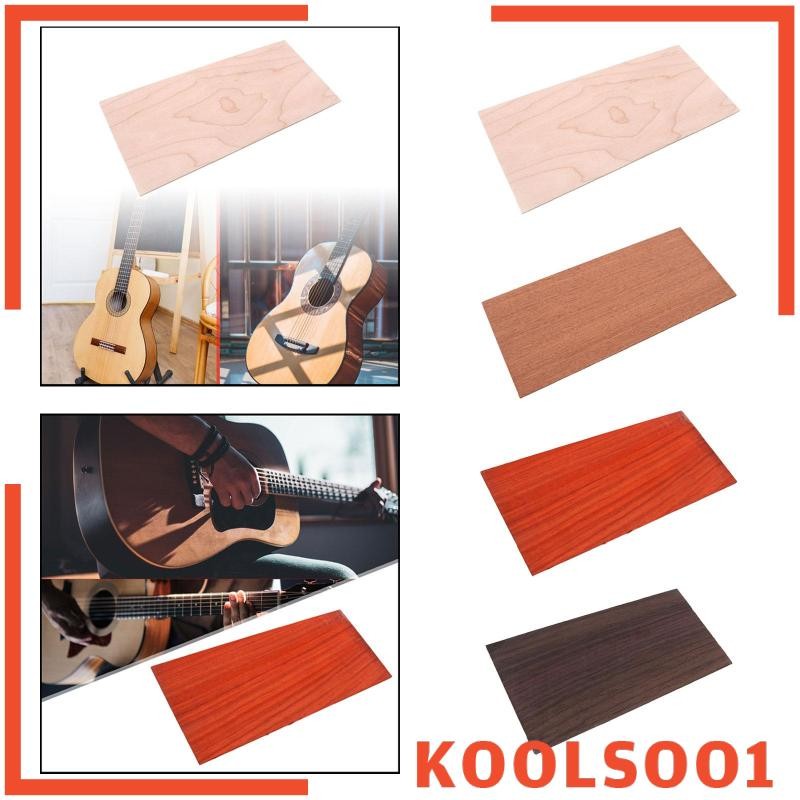 [Koolsoo1] ไม้วีเนียร์ไม้แผ่นเพลงเครื่องมือ DIY กระดานกีตาร์ไม้สําหรับ