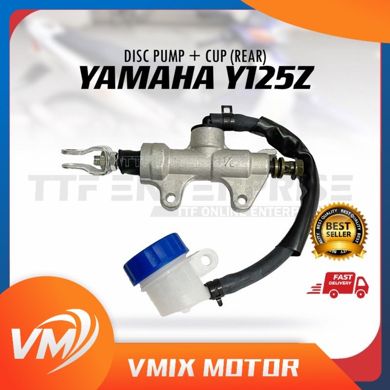YAMAHA Y125Z / Y125ZR ปั๊มดิส + ถ้วย (หลัง) Y125 Y125Z Y125ZR