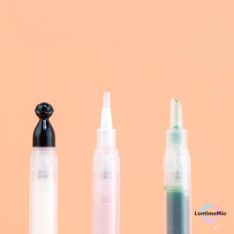 Lontimemio] 3/5/7ML Scalp Applicator Liquid ปากกาสําหรับผมเย็บ Potion Applicator เครื่องสําอางขวดเปล่านวดหนังศีรษะใหม่ - รูปที่ 2