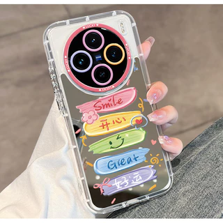 สําหรับ VIVO x200 X300 Pro X100 ultra X90 X80 X70 เคสโทรศัพท์กระจกถุงลมนิรภัยกรณีป้องกันกรณี
